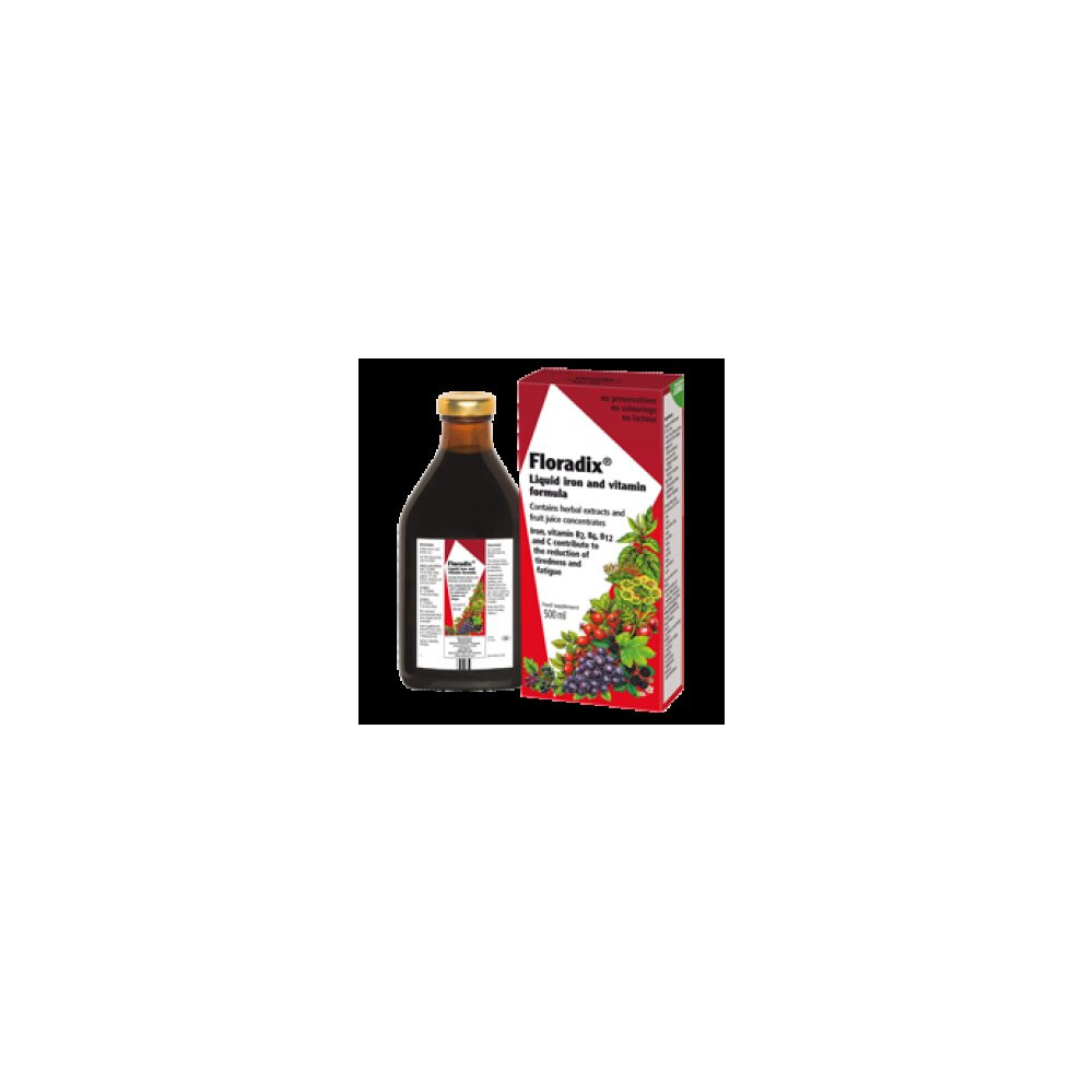 Floradix Liquid Iron and Vitamin Formula - 500ml