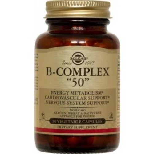 Solgar Solgar - Vitamin B Complex 50 High Potency 50VCaps