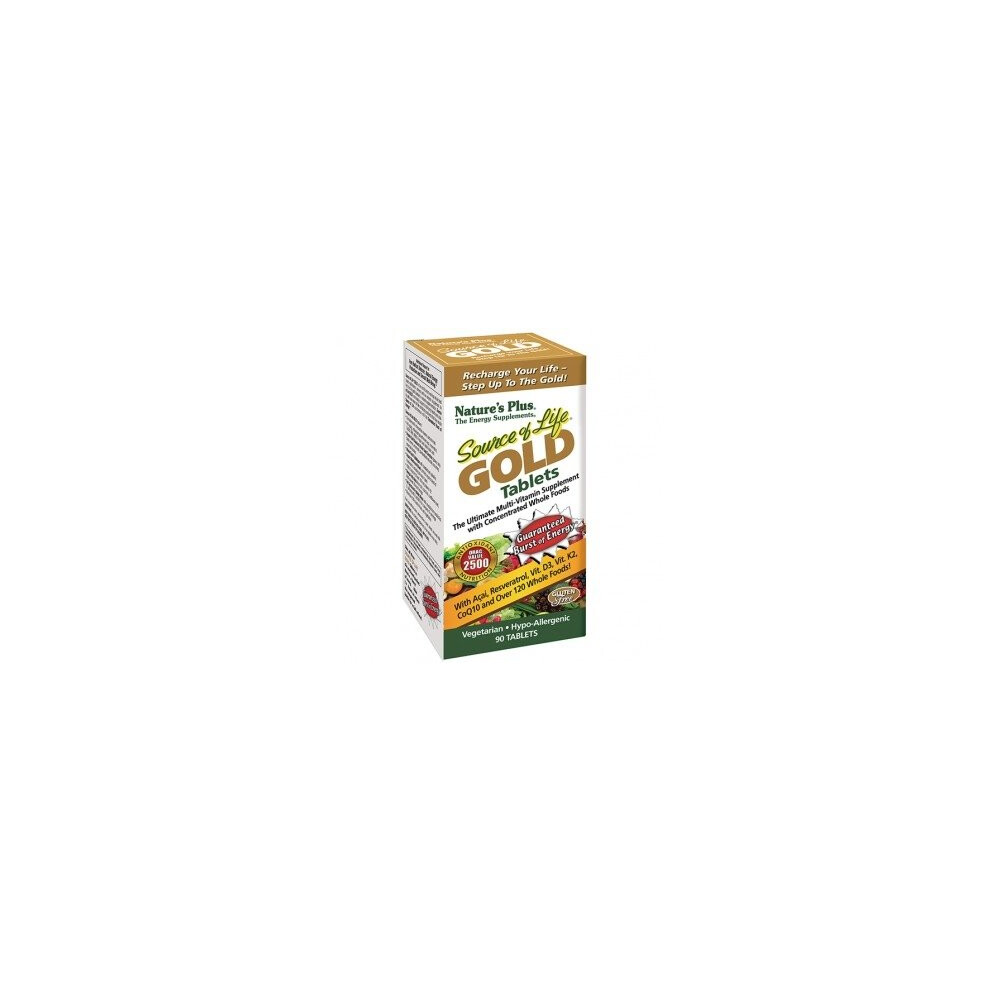 Natures Plus - Source of Life Gold Tablets 90VTabs