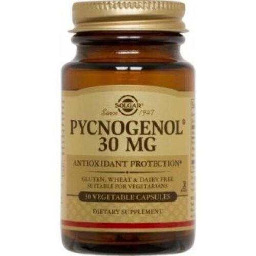 Solgar Solgar, Pycnogenol, 100 mg, 30 Pflanzenkapseln