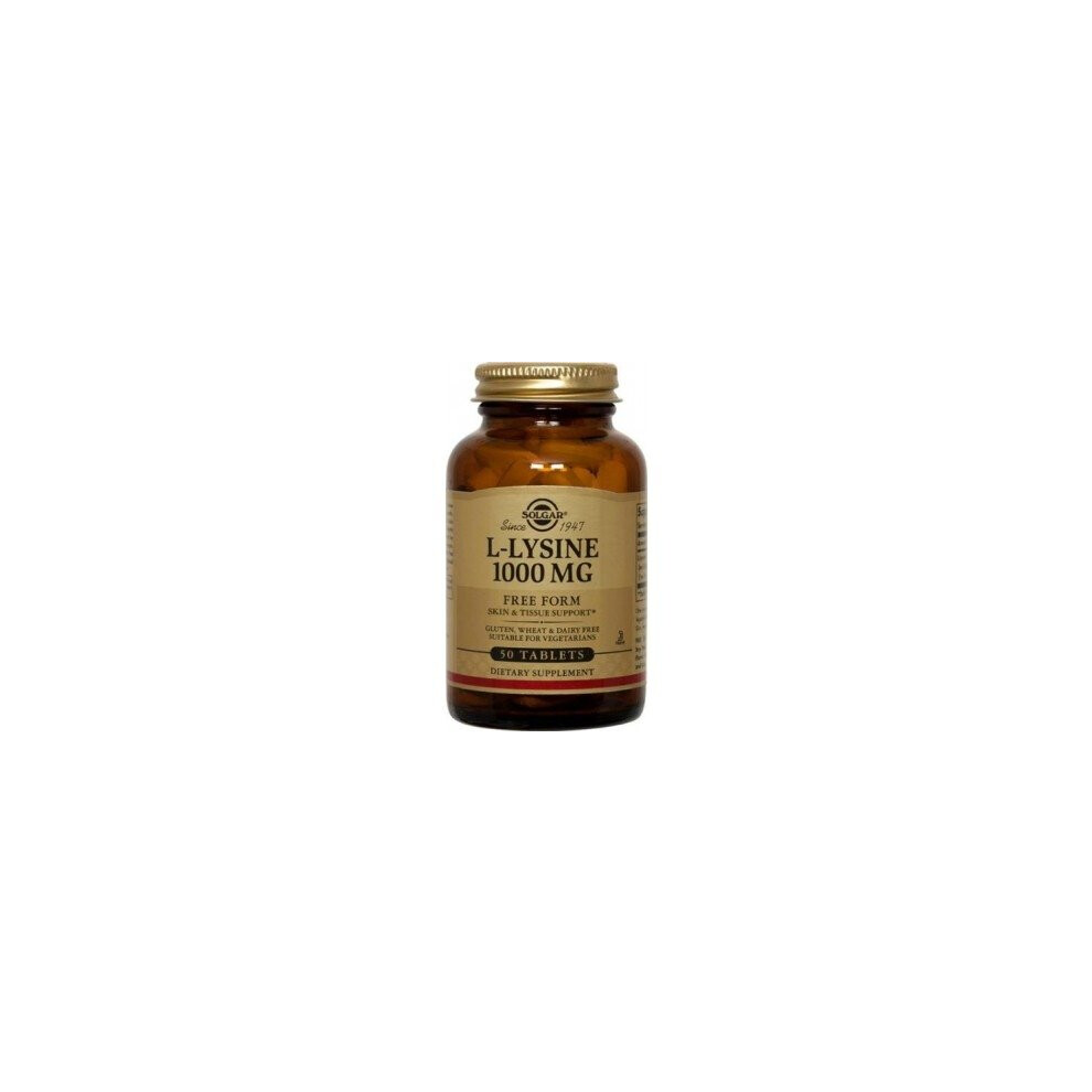 Solgar - L-Lysine 1000mg 50VTabs
