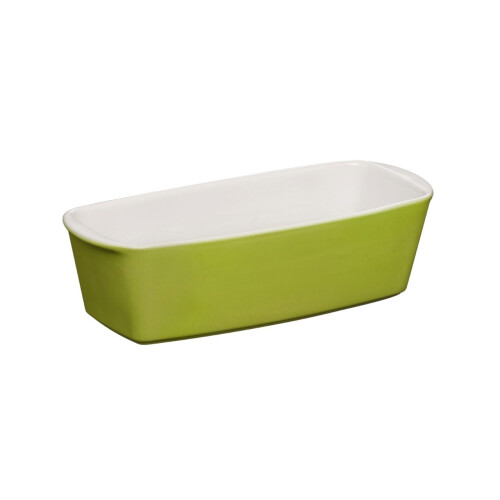 Premier Housewares Ovenlove Loaf Dish, 1.5 Ltr, Lime Green