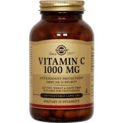 Solgar Vitamina C 1000 mg - 100 cápsulas
