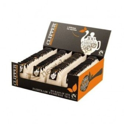 Clipper Clipper - Fairtrade Tea String & Tag 100 Bag