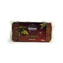 Biona - Org Wholemeal Rye Hemp Bread 500g