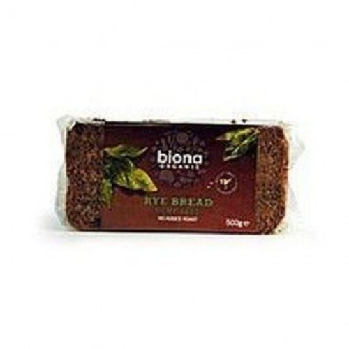 Biona - Org Wholemeal Rye Hemp Bread 500g