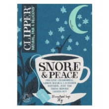 Clipper - Snore & Peace - Lemon Balm & Lavender 20 Bags