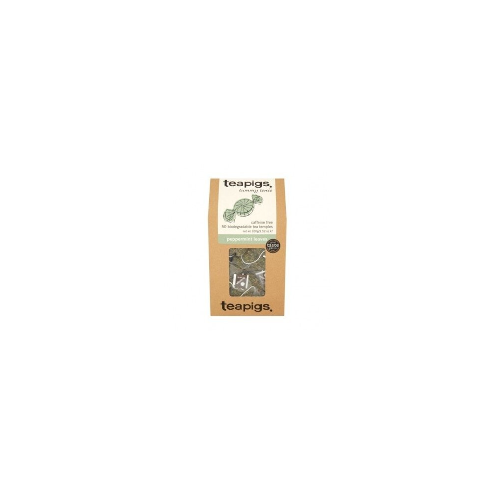 Teapigs - Peppermint Leaves Tea 50 Bag