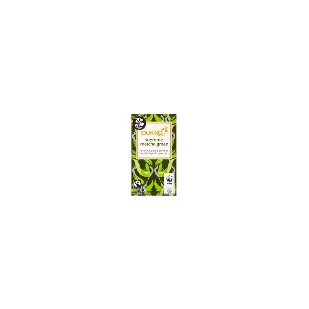 Pukka - Supreme Green Matcha Tea 20 sachet
