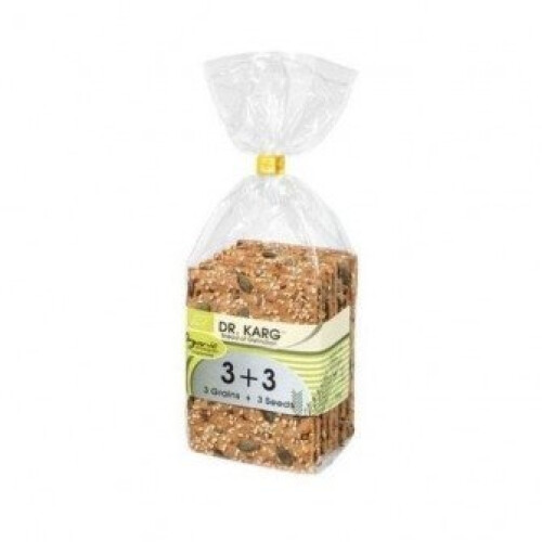 Dr Karg - Org Wholegrain Crispbread 3+3 200g