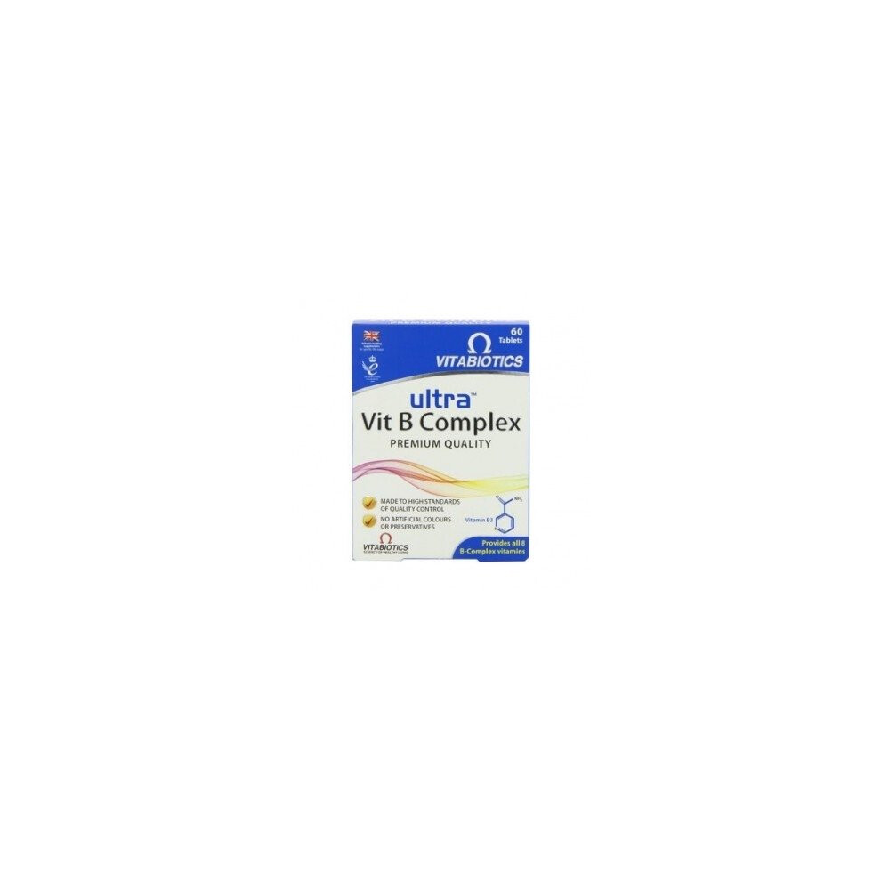 Vitabiotics - Ultra Vitamin B Complex 60 VTabs