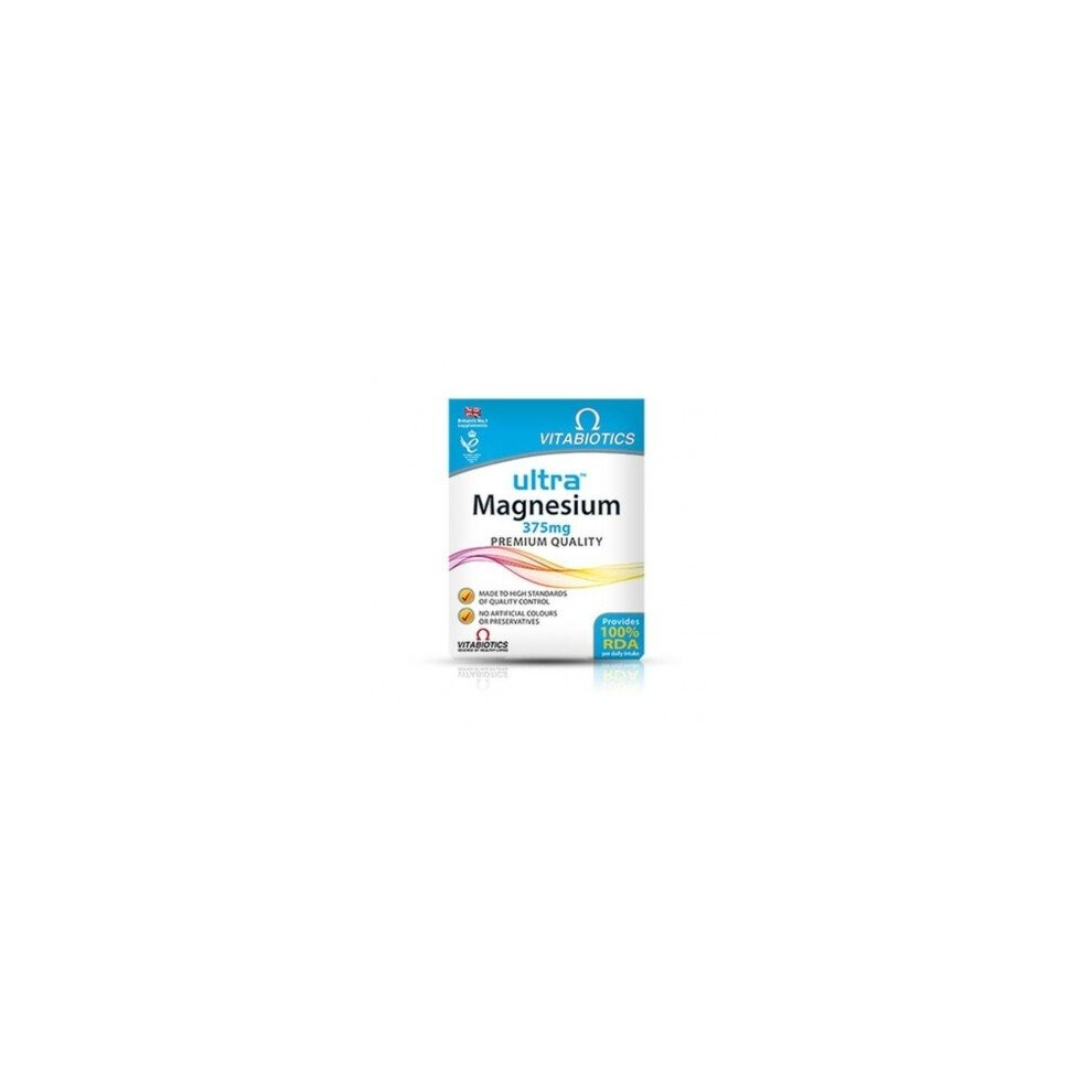 Vitabiotics - Ultra Magnesium 375mg 60 VTabs