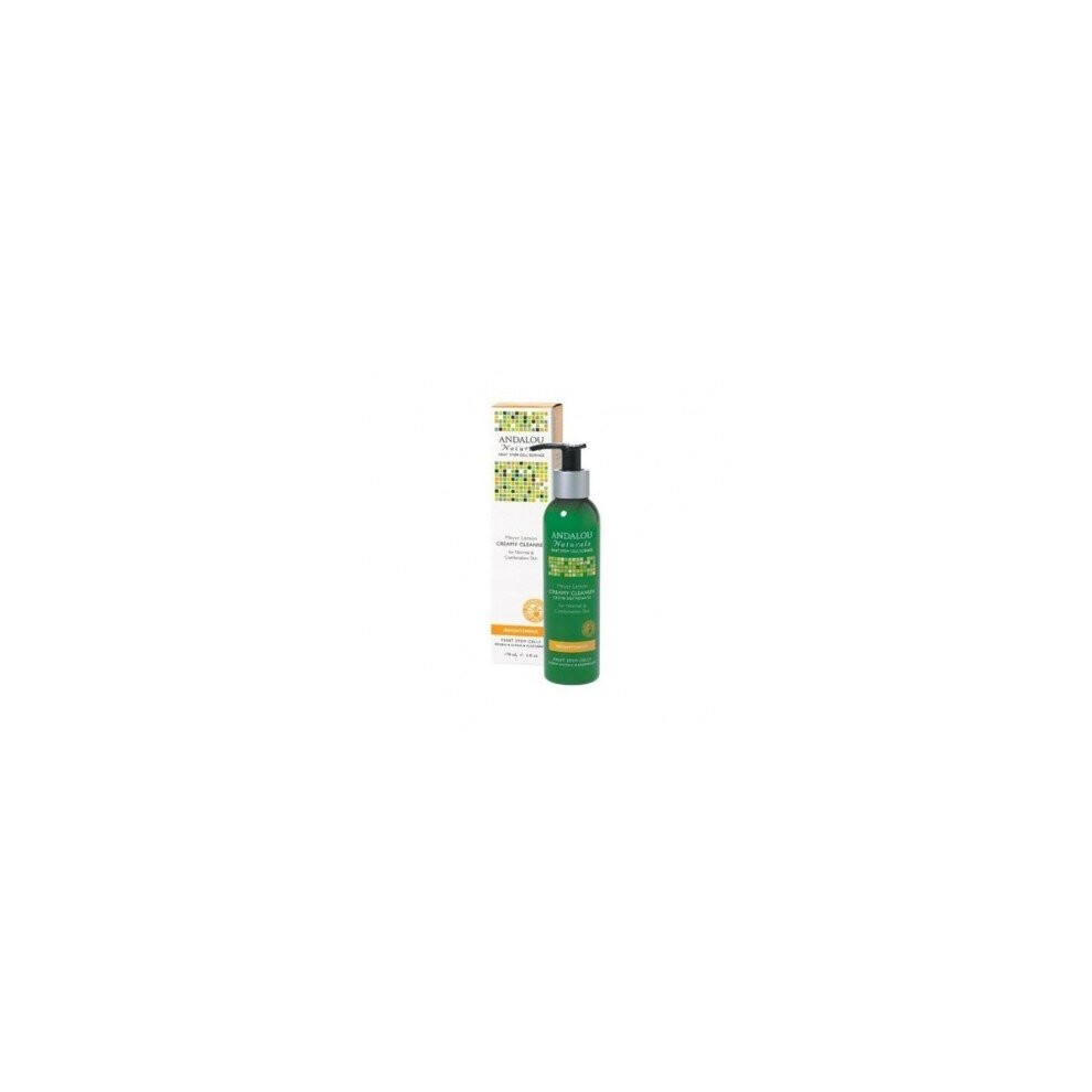 iHerb UK - Andalou Naturals , Meyer Lemon + C Creamy Cleanser, Brightening, 6 Fl Oz (178 Ml) - Image 2