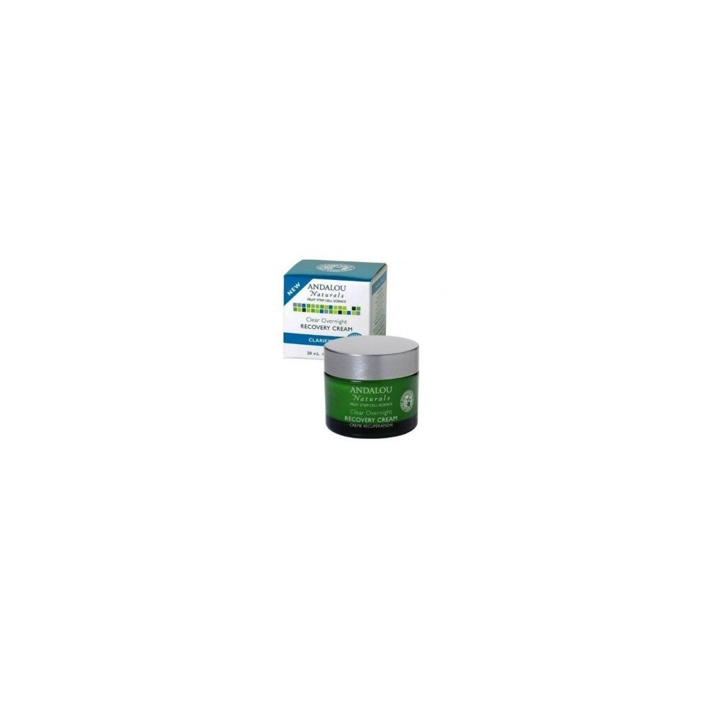 Andalou Cream - Clear Overnight Recovery 50Ml