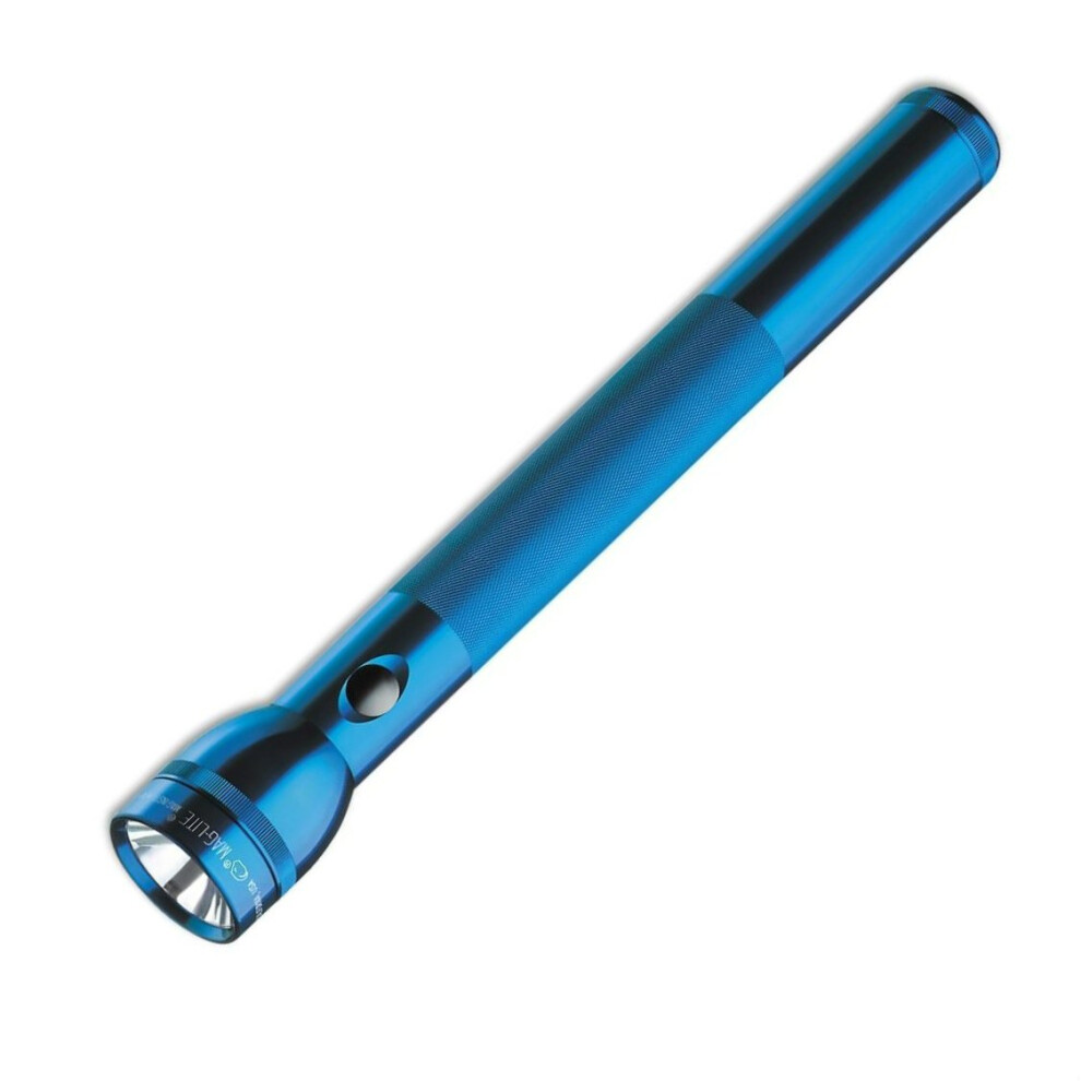 (blue, 4) Maglite D Cell - 2 to 6 cell Incandescent Torch Official Mag flashlight 2D 4D 6D