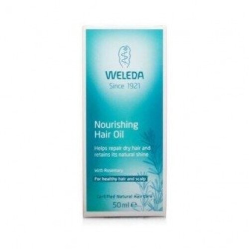 Weleda Weleda, Κατάσταση & Σπάσιμο Μαλλιών Οϊλ, Ρόζμαρι Εξόχες, 1.7 fl oz (50 ml)