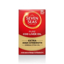 Seven Seas - Cod Liver Oil Capsules - Extra High Strength