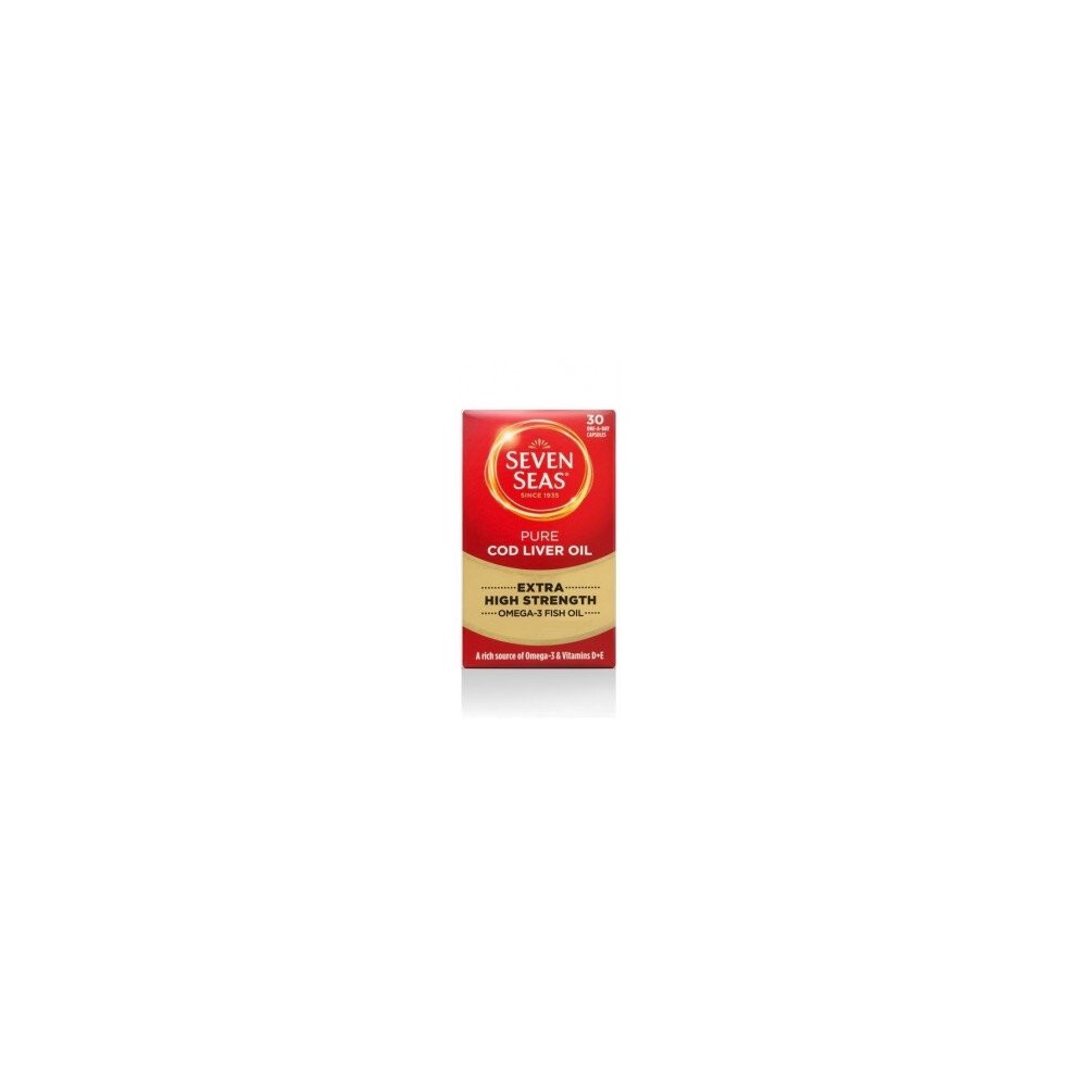 Seven Seas - Cod Liver Oil Capsules - Extra High Strength