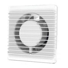 (Timer) Low Energy Silent Bathroom Extractor Fan 125mm Timer Cord Switch Humidistat