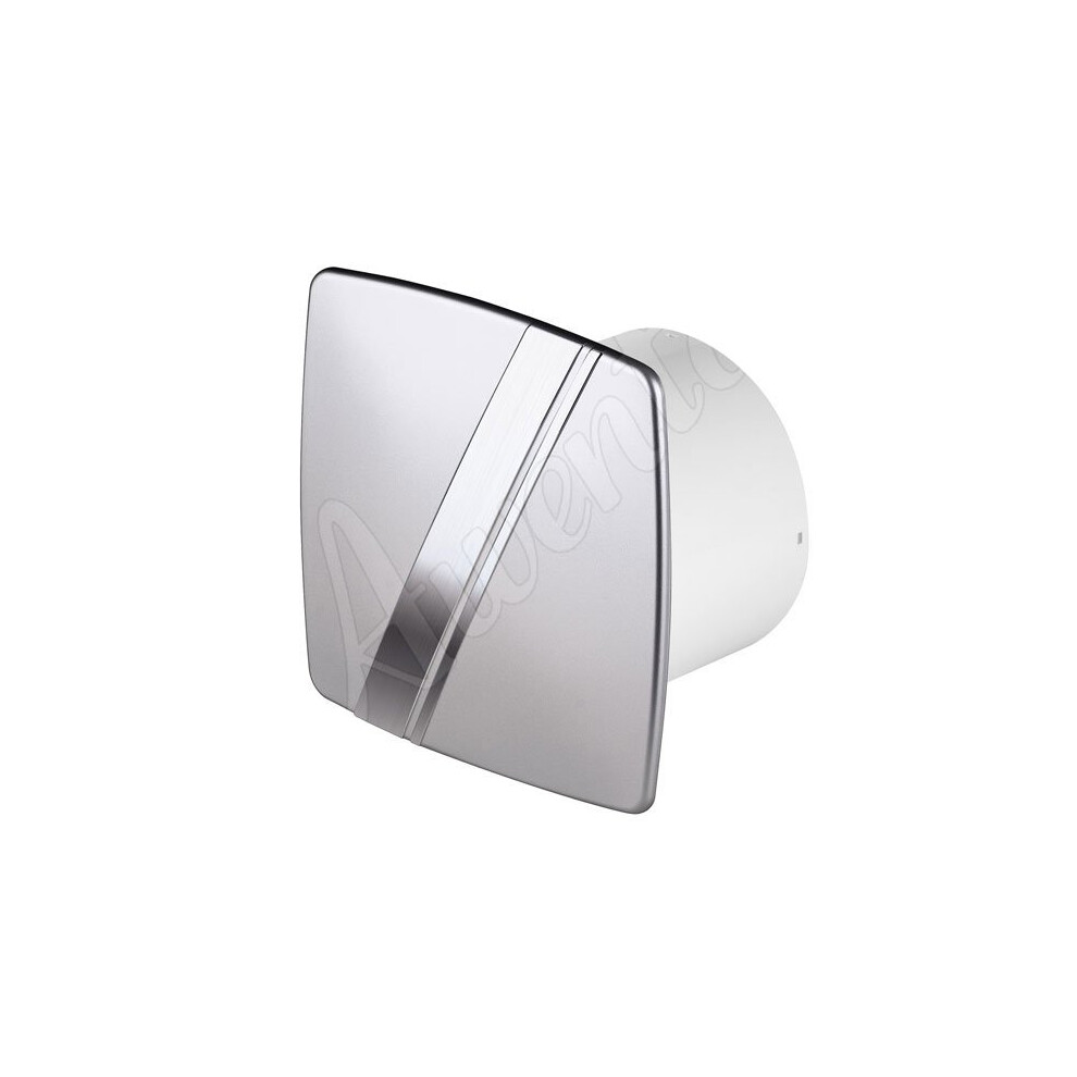 (Satin, Timer) Kitchen Bathroom Wall Extractor Fan 100Mm Awenta Linea Ventilation Three Colors 5905033301894
