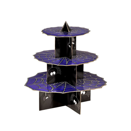 Premier Housewares 3-Tier Incy Wincy Spider Cake Stand