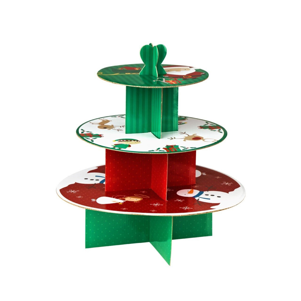 Christmas 3 Tier Cake Stand