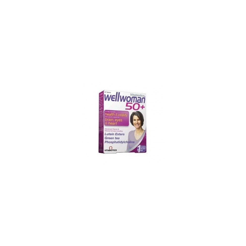 Vitabiotics - Wellwoman 50+ 30 VTabs