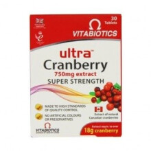 Vitabiotics - Ultra Cranberry 750mg extrct Super Strenght 30 VTabs