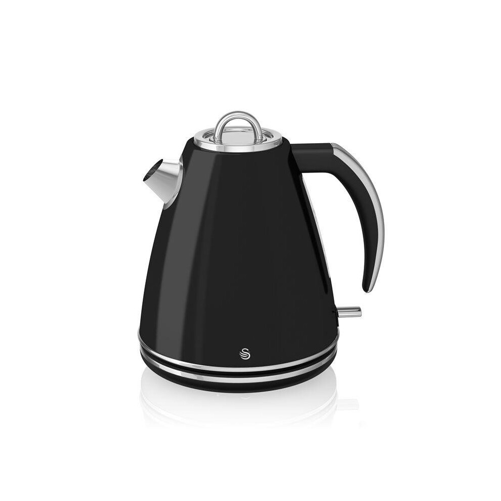 Swan Jug Kettle 1.5 Litre 3000W - Black (Model No. SK24030BN)