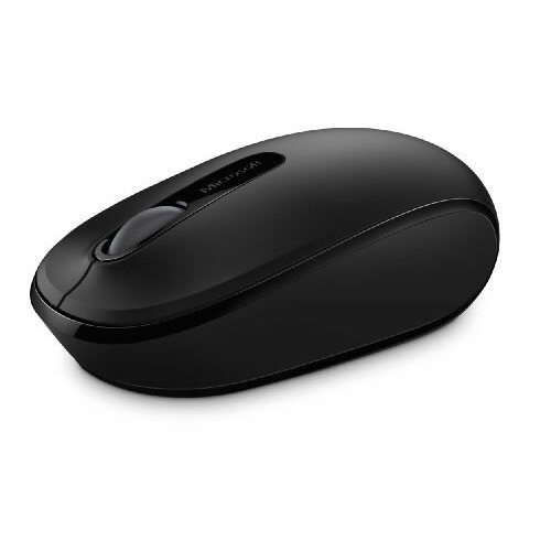 Microsoft Microsoft 1850 3 Button Wireless Mobile Mouse - Black - Peripherals 1