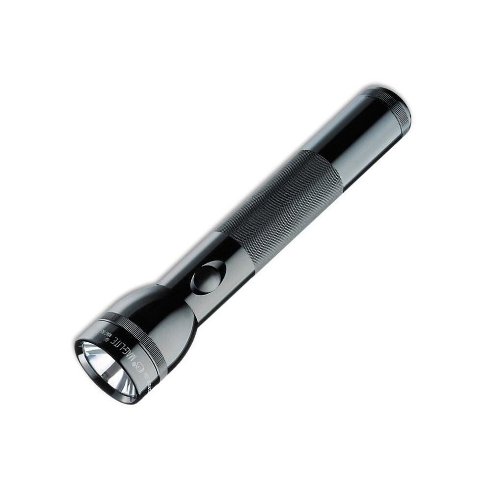 (black, 2) Maglite D Cell - 2 to 6 cell Incandescent Torch Official Mag flashlight 2D 4D 6D