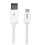 Cable Apple Lightning a USB de 1 m en blanco - Cable Lightning Sync para iPhone, iPod, iPad - Blanco - USBLT1MW 1