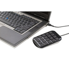 Targus USB Numeric Keypad / Number Pad for PC & MAC- Black - Peripheral