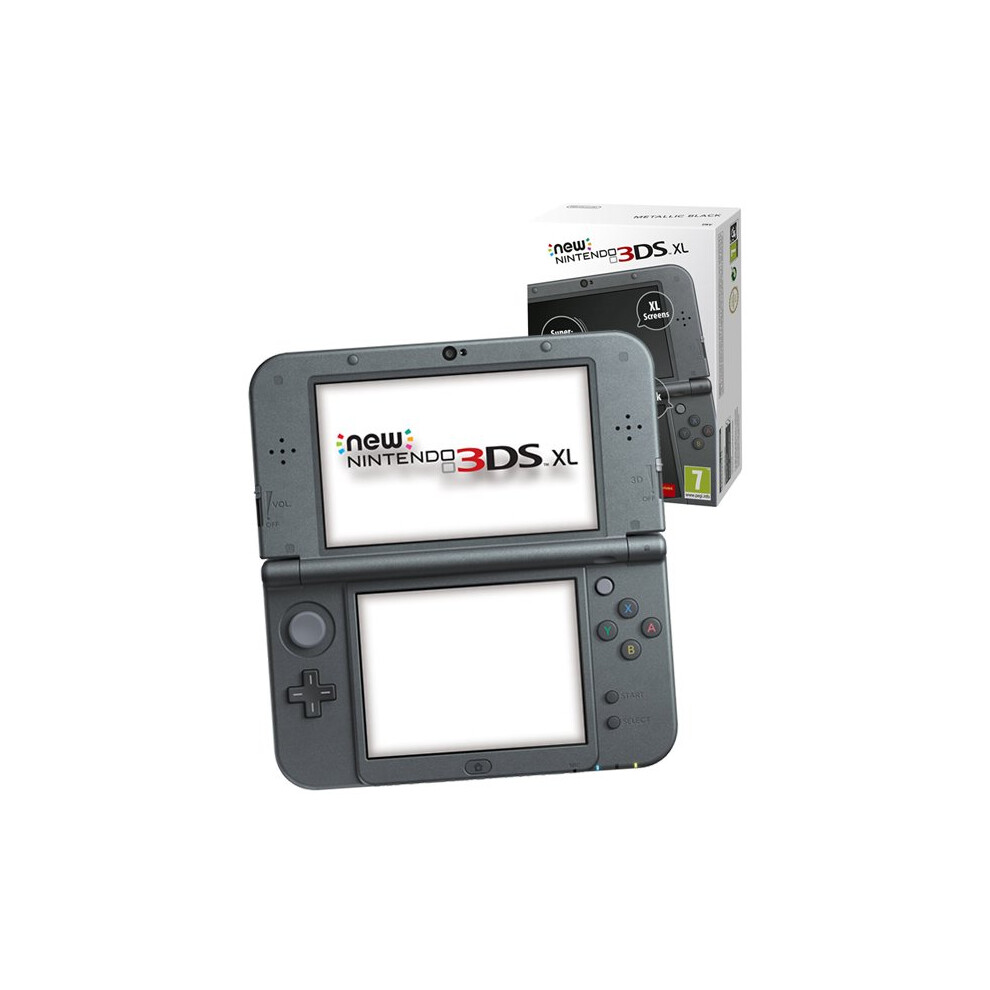 New Nintendo 3DS XL Console Metallic Black