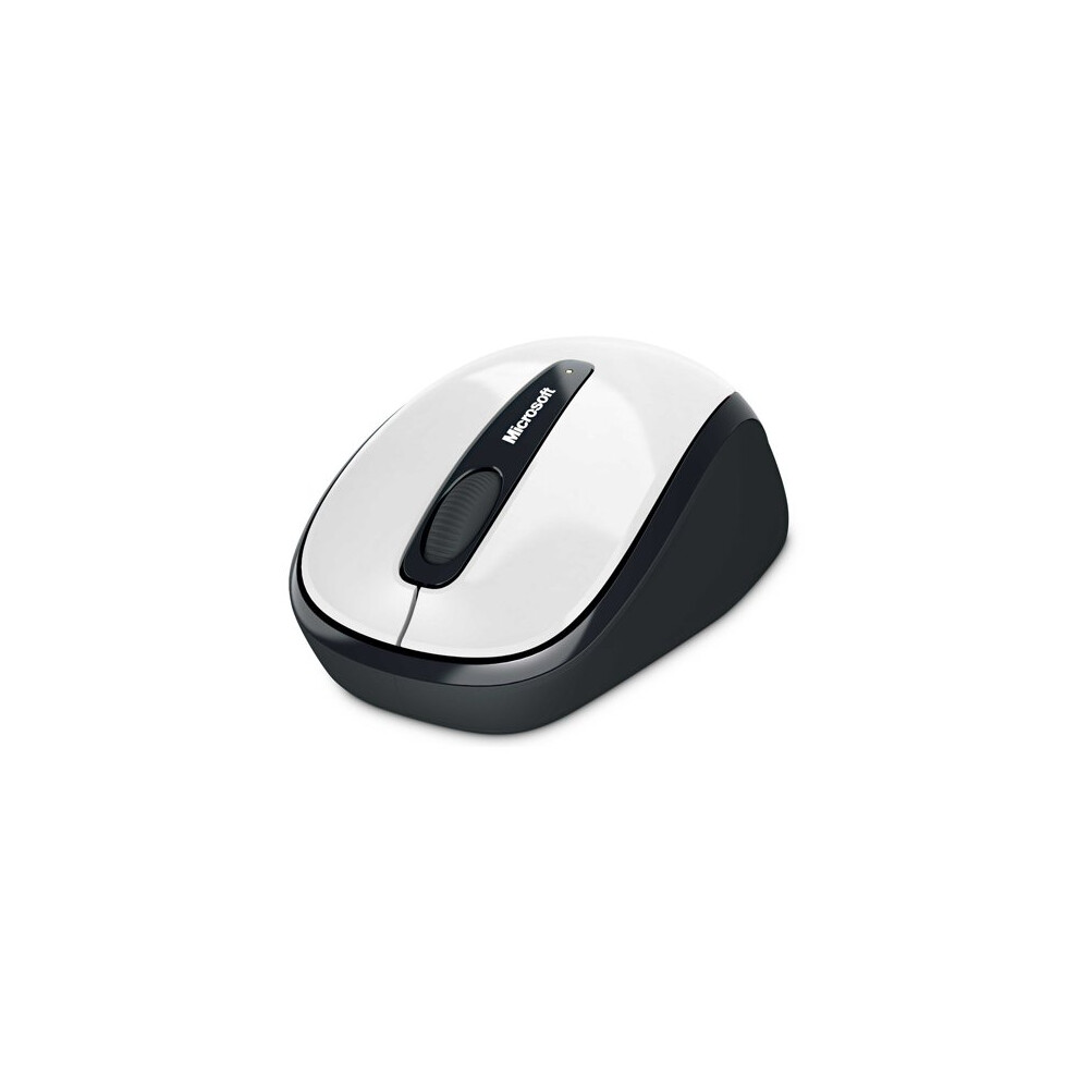 Microsoft Wireless Mobile Mouse 3500 - White Gloss