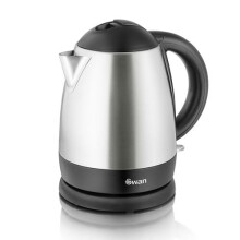 Swan Stainless Steel Cordless Kettle 1L Capacity