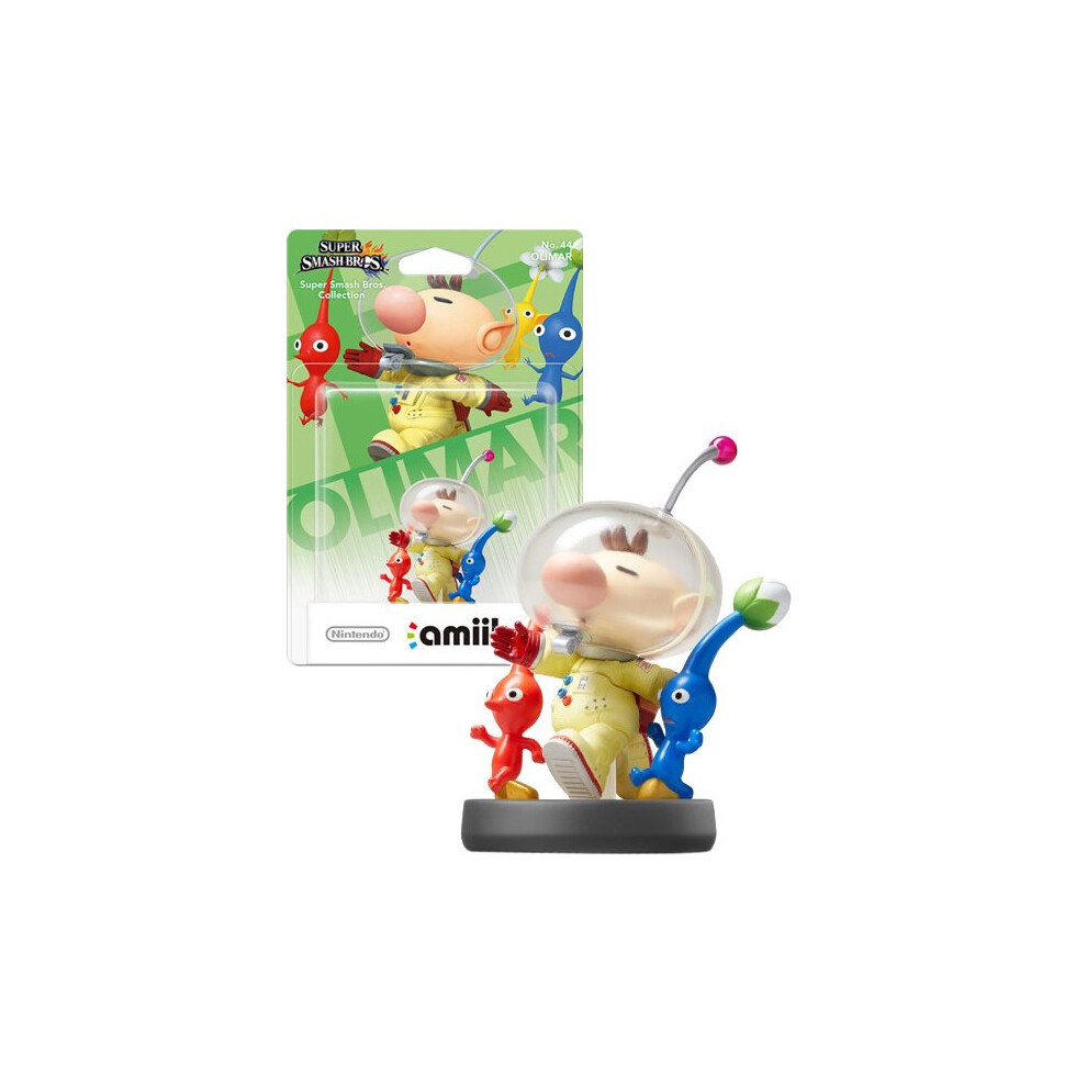 Amiibo Smash Olimar and Pikmin Nintendo Wii U/3DS