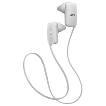 JVC Gumy In Ear Headphones Sport Bluetooth with Nozzle Fit Headset (HAF250BTWE)