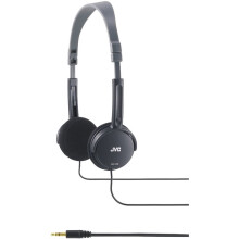 JVC Foldable Light Weight Stereo Headphones - Black