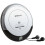 Groov-e Retro Series Personal CD Player with Earphones - Silver (GVPS110) 3