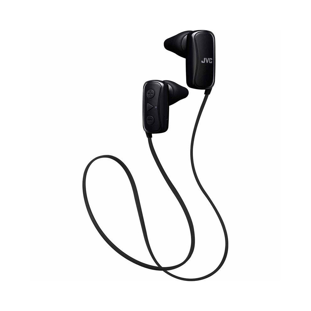 JVC Gumy Sports Bluetooth In Ear Headphone iPX2 rating - Black (HAF250BTBE)