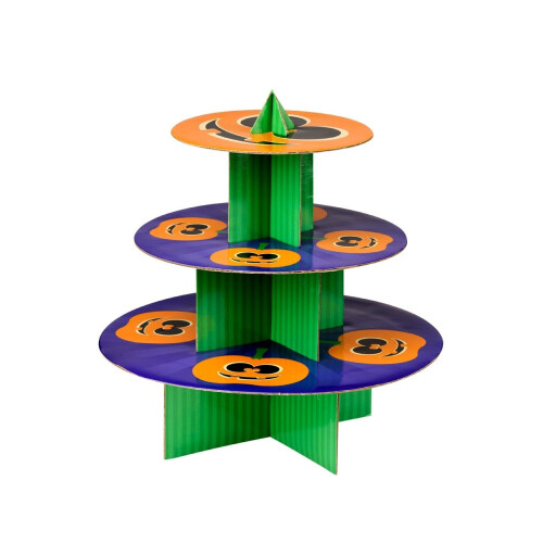 Premier Housewares 3-Tier Pumpkin Cake Stand