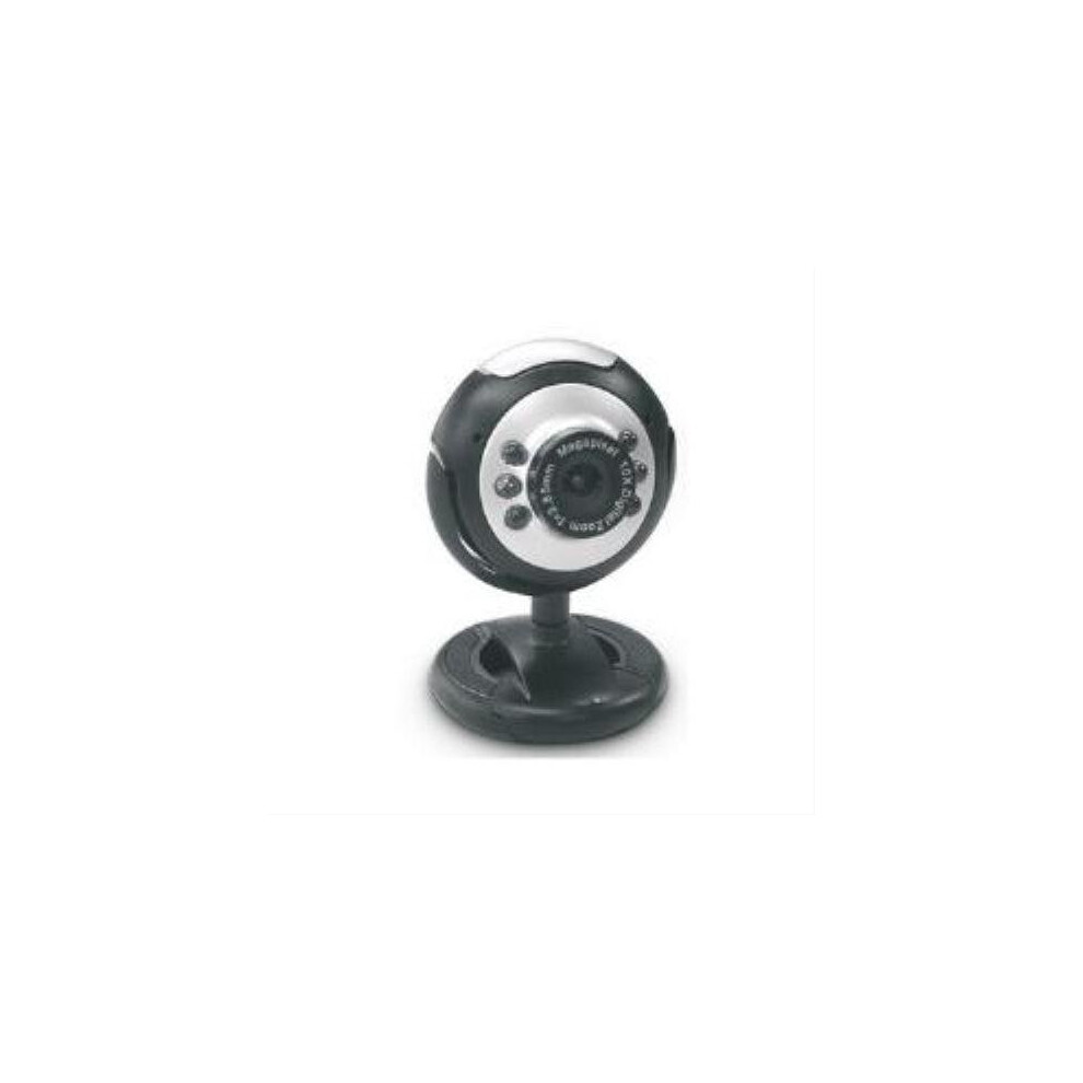 Dynamode 2.0 Mega Pixels Usb Webcam 6 Led's. Microphone. Plug And Play 8400800019691