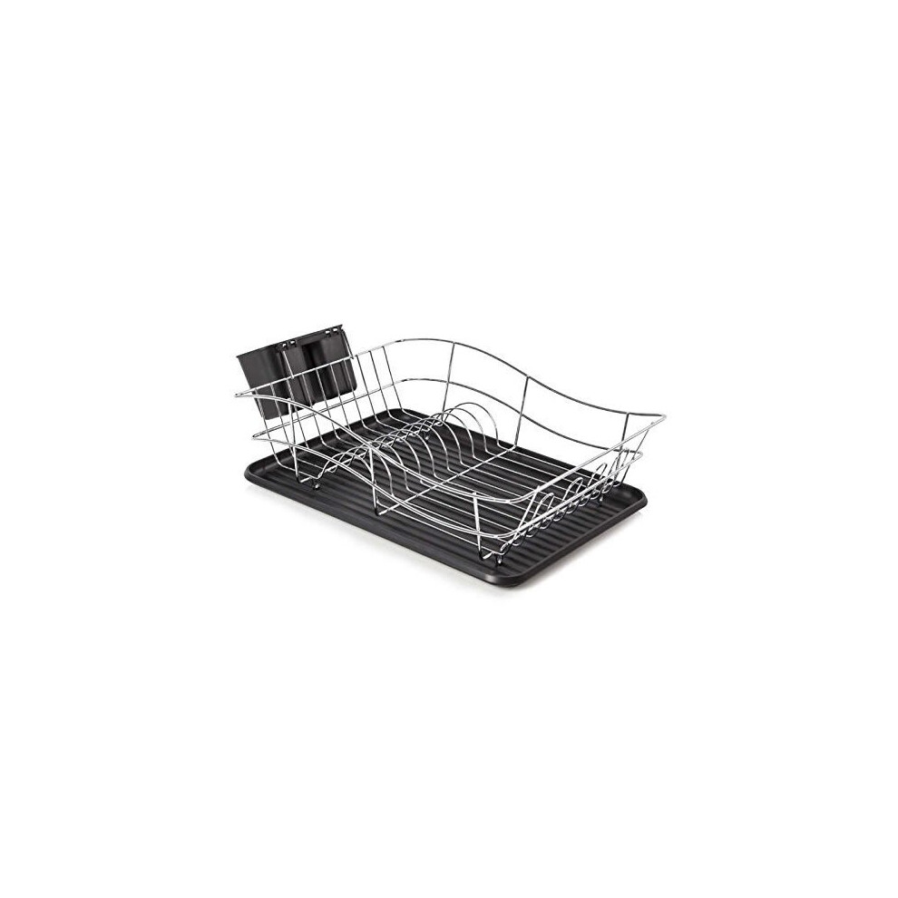Tower Dish Rack With Black Tray (Model No. T81400)