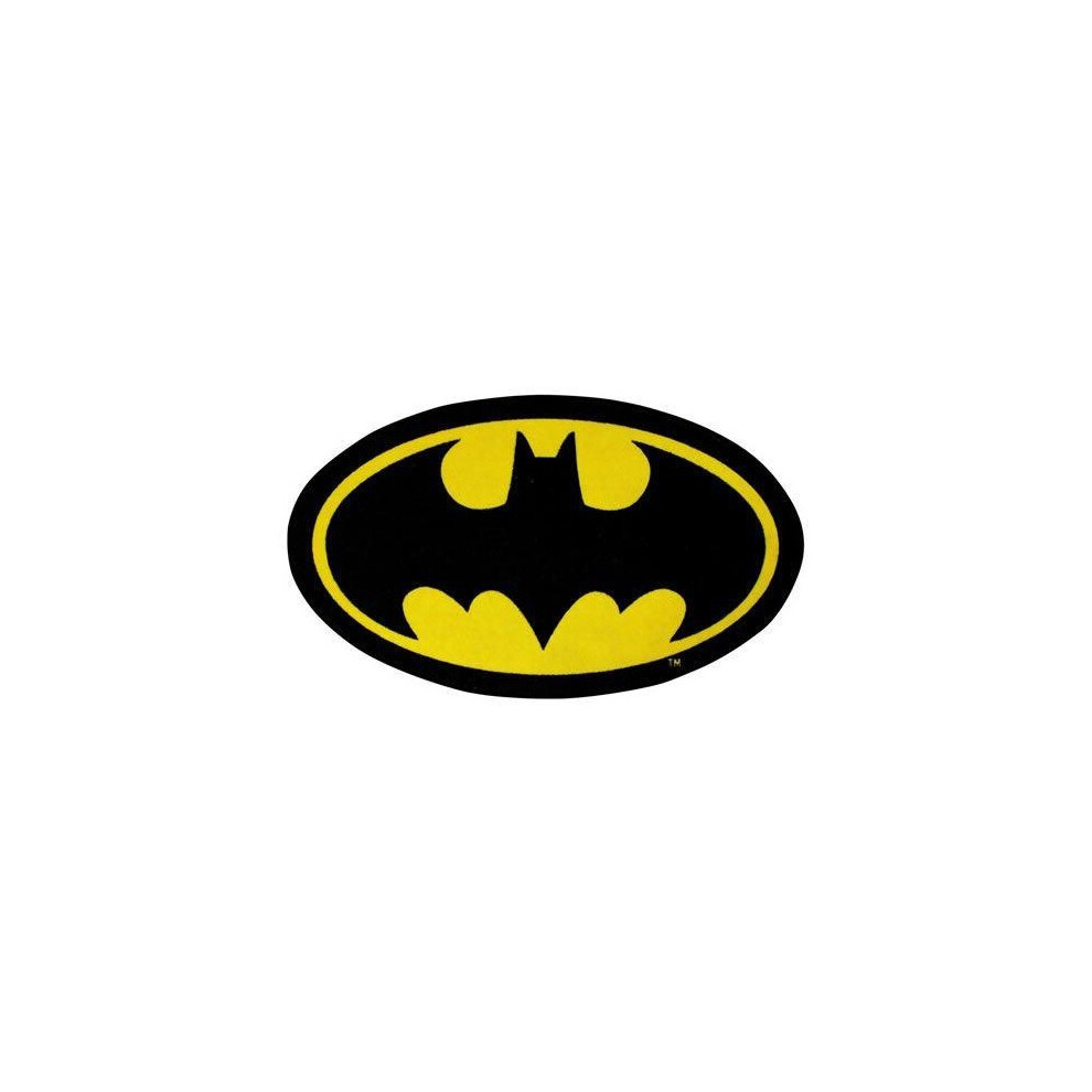 Character World Batman Batcave Original Logo Rug - 98cm x 57cm