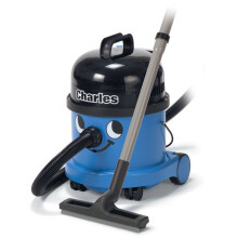 Henry Charles Wet and Dry Vacuum Cleaner, 15 Litre, 1060 Watts, Blue