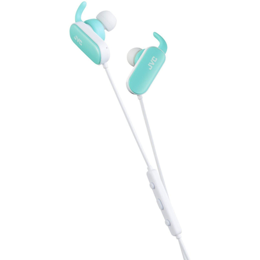 JVC Wireless Sports In-Ear Bluetooth Headphone - Blue (HAEBT5AE)