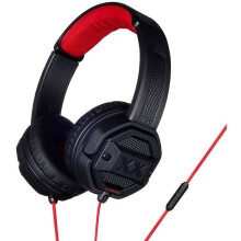 JVC Xtreme Xplosives In Ear Headphones with Remote Mic - Red/Black (HASR50XB)