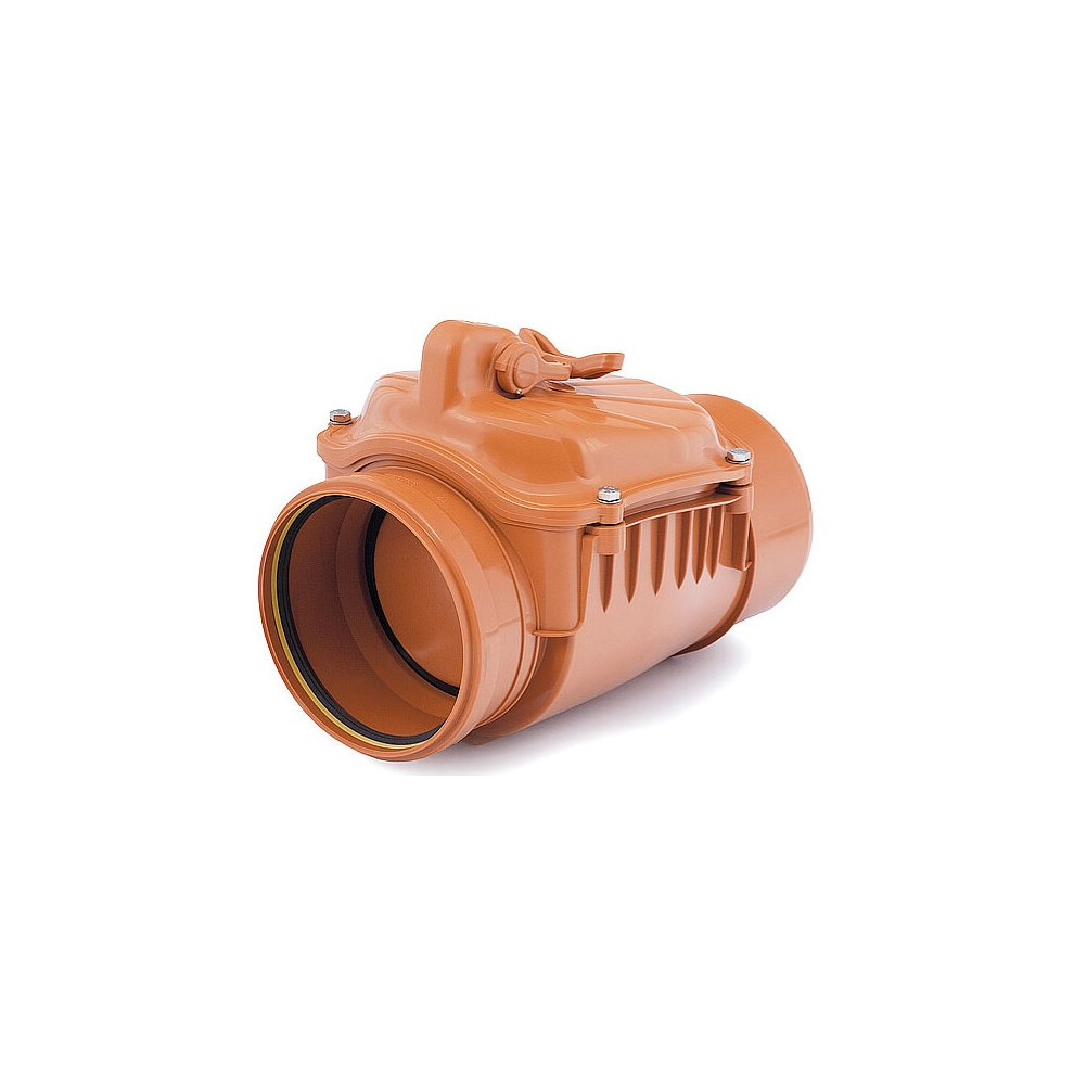 Karmat (160Mm) Polypropylene Check Non-Return Valve Backwater Prevented 110 200Mm