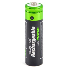 Lloytron AA 800mAh NiMH AccuPower Rechargeable Batteries - Set of 4 (Model B011)